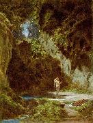 Carl Spitzweg Badende Nymphe oil painting artist